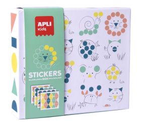 STICKERS BOX GEOMETRICOS- ANIMALES