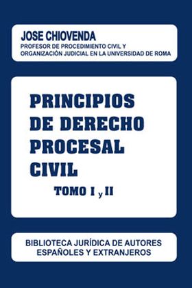 PRINCIPIOS DE DERECHO PROCESAL CIVIL