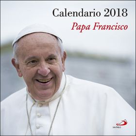 CALENDARIO 2018 PAPA FRANCISCO PARED