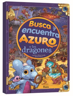 Busca y encuentra gigante Azuro y los dragones