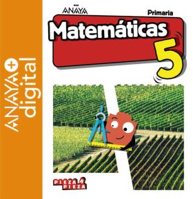 MATEMÁTICAS 5. PRIMARIA. ANAYA + DIGITAL.