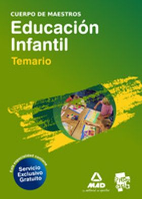 CUERPO DE MAESTROS, EDUCACION INFANTIL. TEMARIO