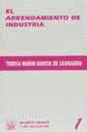 ARRENDAMIENTO DE INDUSTRIA