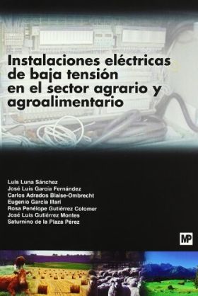 Instalaciones eléctricas de baja tensión en el sector agrario y agroalimentario