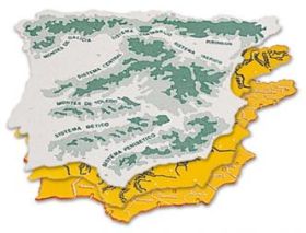 MAPA ESPAÑA GRANDE (JUEGO DE 3 PLANTILLAS) DFH - DOMINGO FERRER