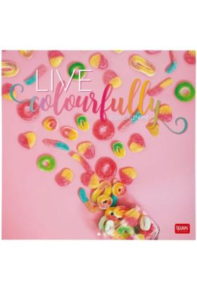 WALL CALENDAR - 2026 WALL CALENDAR - LIVE COLOURFULLY - 30X29 - LEGAMI