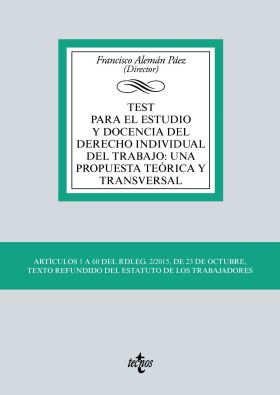 TEST PARA EL ESTUDIO Y DOCENCIA DEL DERECHO INDIVIDUAL DEL TRABAJO