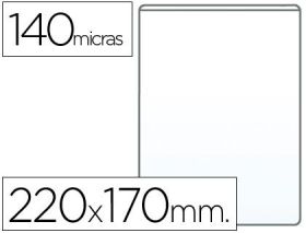 FUNDA PORTADOCUMENTOS Q CONNECT A5 PVC TRANS