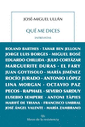 QUÉ ME DICES