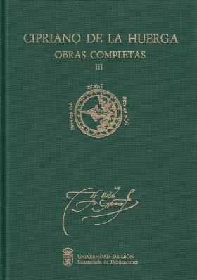 Cipriano de la Huerga. Obras Completas. Vol. III ""Comentarios al Libro de Job I