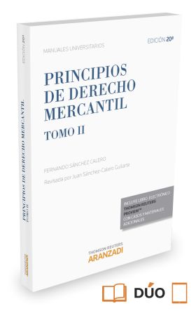 Principios de Derecho Mercantil (Tomo II) (Papel + e-book)