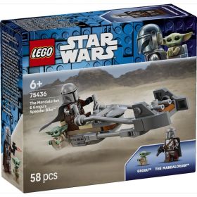 75436 MOTO SPEEDER DEL MANDALORIANO Y GROGU LEGO