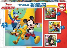 PUZZLE PROGRESSIVE MICKEY & FRIENDS EDUCA