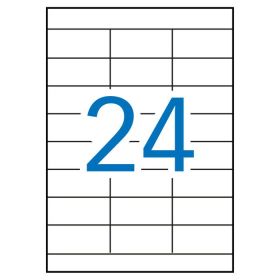 (100) ETIQUETAS A4 APLI 70,0X 33,8