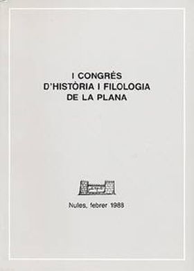 I Congrés d'Història i Filologia de la Plana