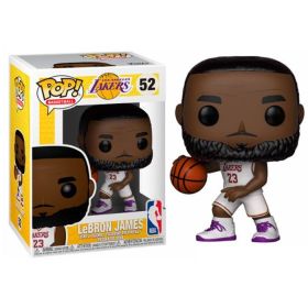 FIGURA POP NBA: LAKERS - LEBRON JAMES (WHITE UNIFORM)