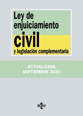 LEY DE ENJUICIAMIENTO CIVIL Y LEGISLACION COMPLEME