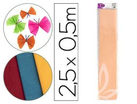 PAPEL CRESPON COLOR CARNE