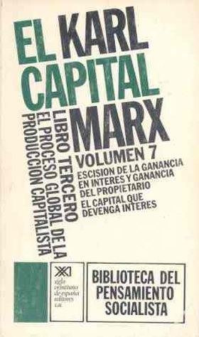 EL CAPITAL. LIBRO TERCERO, VOL. 7.