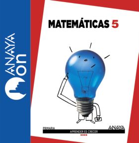 Matemáticas 5. Primaria. Anaya On.