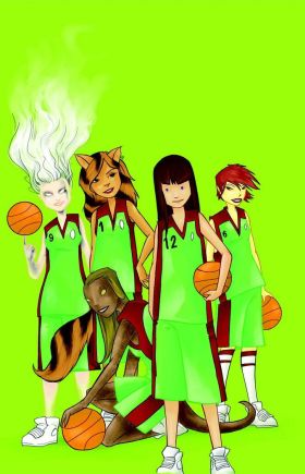 LA JUDIT I EL SEU EQUIP DE BASQUET