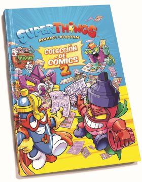 LIBRO COLECCIONISTA COMICS SUPERTHINGS MAX - SERIES 4, 5 Y