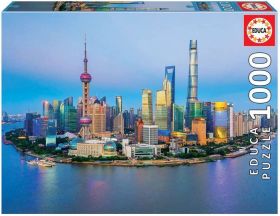 PUZZLE 1000 SHANGHAI AL ATARDER FSC EDUCA