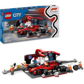 60443 PARADA EN BOXES DE F1® Y EQUIPO DE MECÁNICOS LEGO