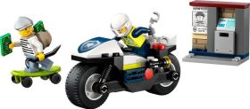 60455 PERSECUCIÓN EN MOTO DE POLICÍA LEGO