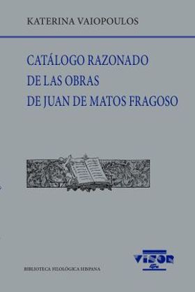 CATALOGO RAZONADO DE LAOBRA DE JUAN DE MATOS  FRAG