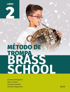 Método de trompa Brass School. Libro 2