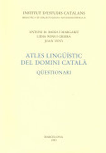 Atles lingüístic del domini català: qüestionari