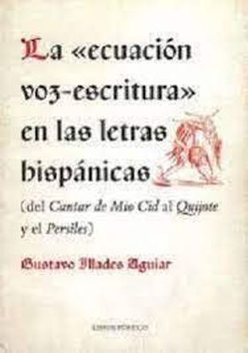 ECUACION VOZ ESCRITURA EN LAS LETRAS HISPANICAS