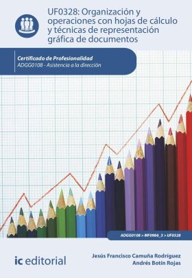 Organización y operaciones con hojas de cálculo y técnicas de representación grá