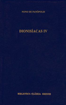 370. Dionisíacas. Vol. 4. (Cantos XXXVII - XLVIII)