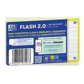 FLASHCARDS 2.0 OXFORD 75X125 30F 1LIN AMARI