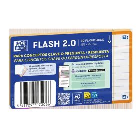 FLASHCARDS 2.0 OXFORD 75X125 30F 1LIN NARAN