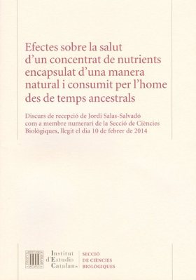 Efectes sobre la salut d'un concentrat de nutrients encapsulat d'una manera na