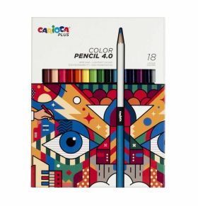 CARIOCA PLUS LÁPICES DE COLORES 18 UDS
