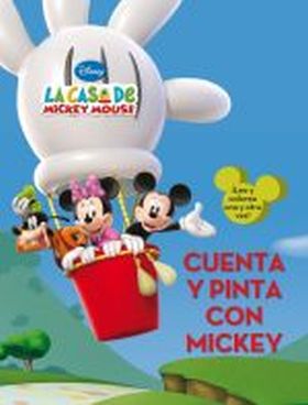 CUENTA Y PINTA CON MICKEY