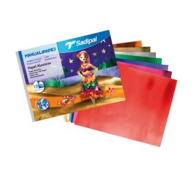 CARPETA MANUALIDADES PAPEL DE ALUMINIO