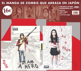 PACK ESPECIAL I AM A HERO 1 Y 2