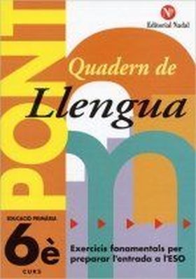 PONT 6 PRIMARIA QUADERN LLENGUA