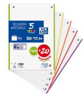 REC5 PAC OXFORD CLA A4 100+20F OP LISO CB