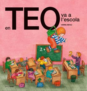 En Teo va a l'escola