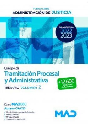 TRATAMIENTO PROCESAL T. LIBRE VOL.2 DE JUSTICIA