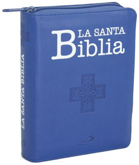 LA SANTA BIBLIA - EDICION DE BOLSILLO CON FUNDA DE