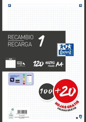 RECAMBIO COLOR NEGRO 5X5