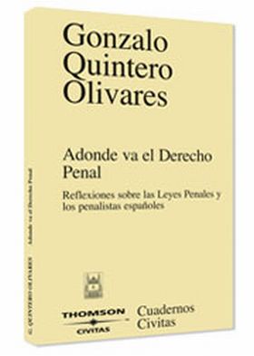 Adonde va el Derecho Penal - Reflexiones sobre las leyes penales y los penalista