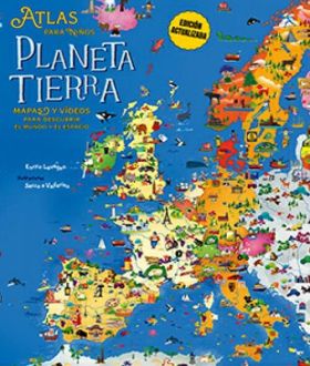 ATLAS PARA NIÑOS PLANETA TIERRA - EDIC. ACTUALIZADA